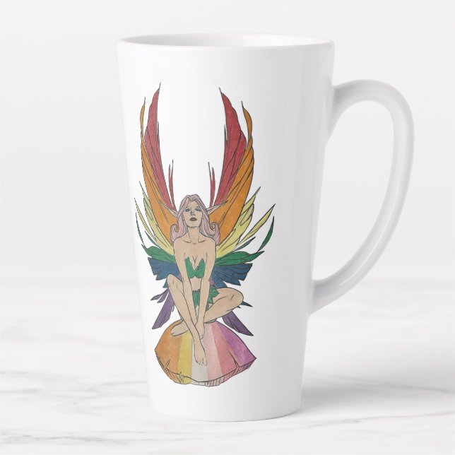 Lesbische Fee Milchtasse (Rechts)
