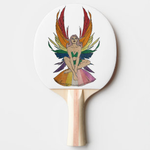 Lesbische Fee Tischtennis Schläger