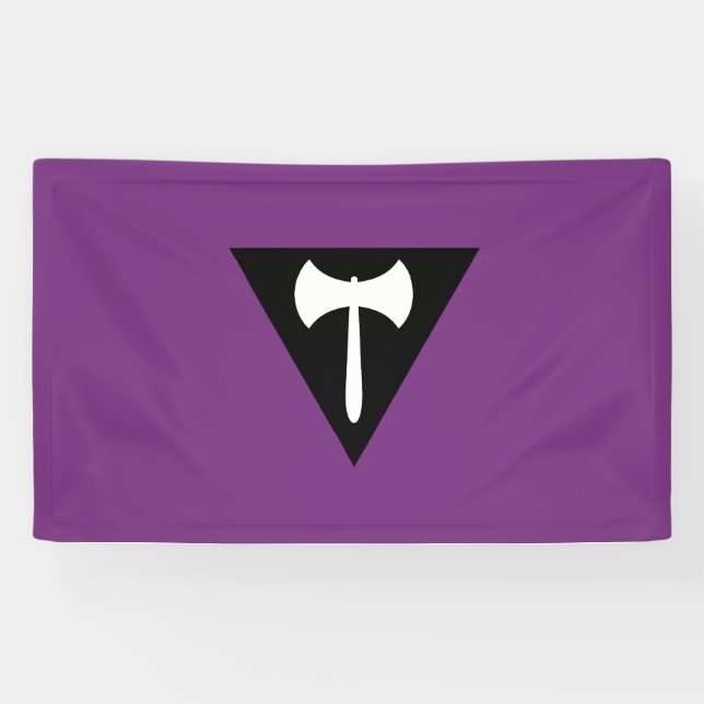 Lesbische Flagge Banner (Horizontal)