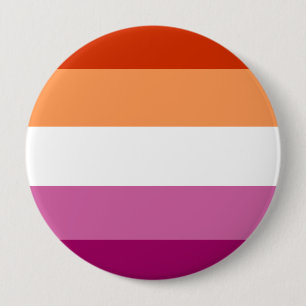 Lesbische Flagge Button