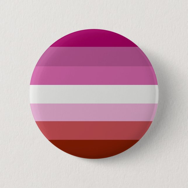 Lesbische Flagge Button (Vorderseite)
