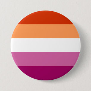 Lesbische Flagge Button