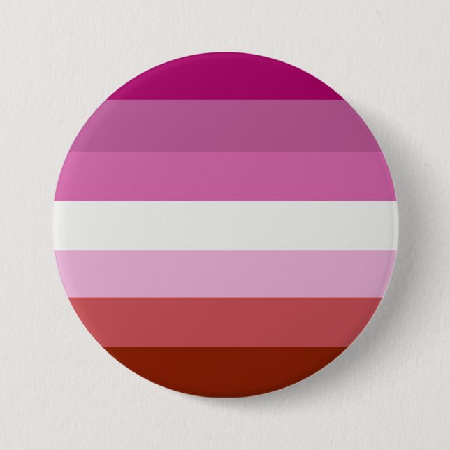 Lesbische Flagge Button (Vorderseite)