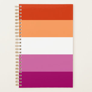 Lesbische Flagge Planer