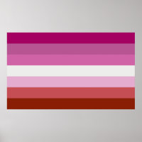 Lesbische Flagge