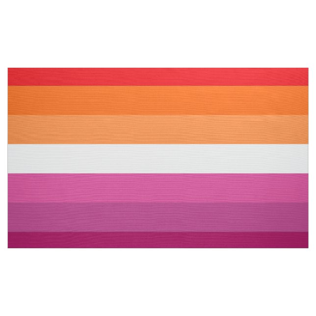 Lesbische Flagge Stoff (Yard (91,4 cm))