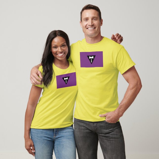 Lesbische Flagge T-Shirt (Unisex)