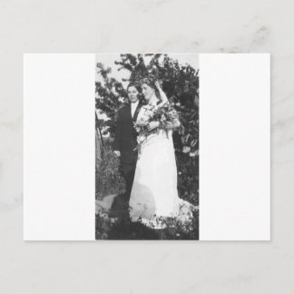 Lesbische Hochzeit Circa 1920 Postkarte