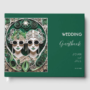 Lesbische Hochzeit Gästebuch