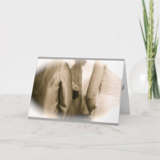 Lesbische Hochzeitskarte Karte