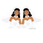 Lesbische Hochzeitstorte Freistehende Fotoskulptur<br><div class="desc">Lesbische Hochzeitstorte für zwei Bräute,  die heiraten. Bride-Bride Kuchentoppers für ihre lesbische Hochzeit und Hochzeitsfeier.</div>