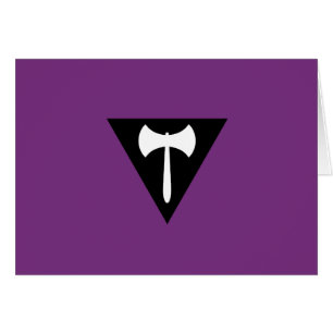 Lesbische Labrys-Pride-Flagge