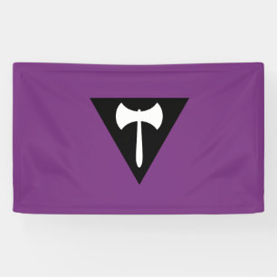Lesbische Labrys-Pride-Flagge Banner