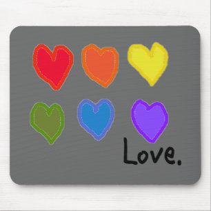 Lesbische "Liebe " Mousepad