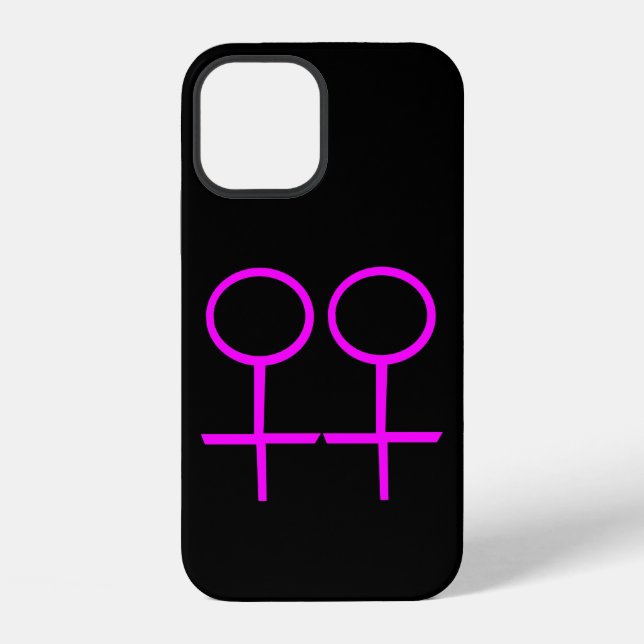Lesbische Liebhaber iPhone-Hülle iPhone Hülle (Rückseite)