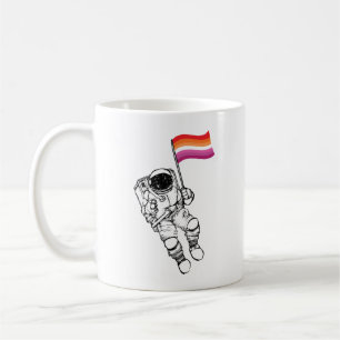 Lesbische Mondfrau Stolz Kaffeetasse