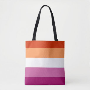Lesbische Pride-Flagge (5 Streifen)