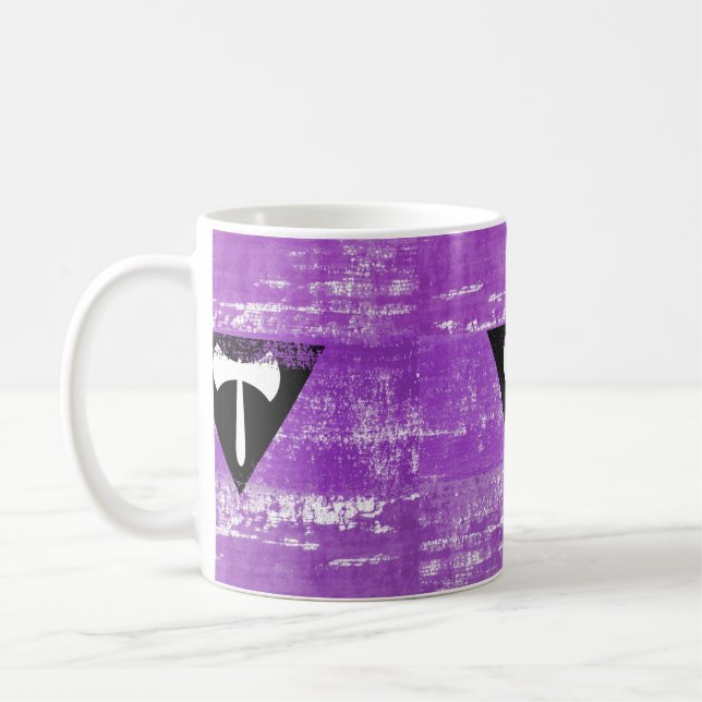 Lesbische Pride Paint (Labrys) Kaffeetasse (Links)