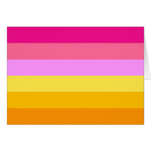 Lesbische Regenbogenflagge (Dämmerung)