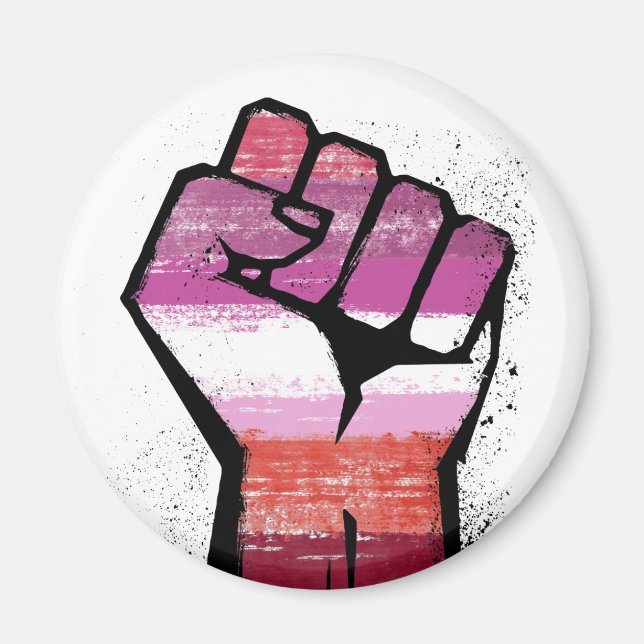 Lesbische Resistenz Magnet (Vorne)