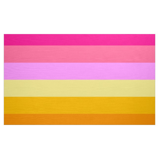 Lesbische Stolperflagge (Morgengrauen) Stoff (Yard (91,4 cm))