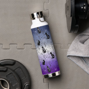 Lesbischer Butch-Stolz Schwarze Katze - Mystische  Trinkflasche