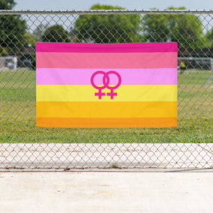 Lesbischer Dawn Pride WLW Banner