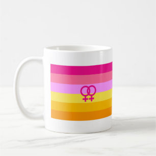 Lesbischer Dawn Pride WLW Kaffeetasse