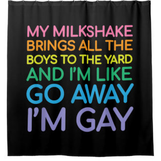 Lesbischer Gay Pride Rainbow Duschvorhang