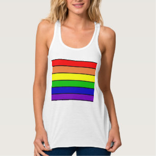 Lesbischer LGBT Pride Rainbow Tank Top