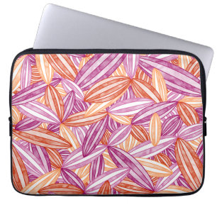 Lesbischer Pride Abstrakt Zen Blume Petals Pink Laptopschutzhülle