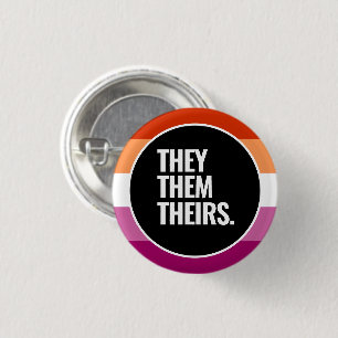 Lesbischer Stolz Button