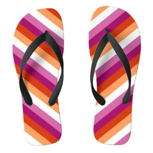 Lesbischer Stolz Flip Flops