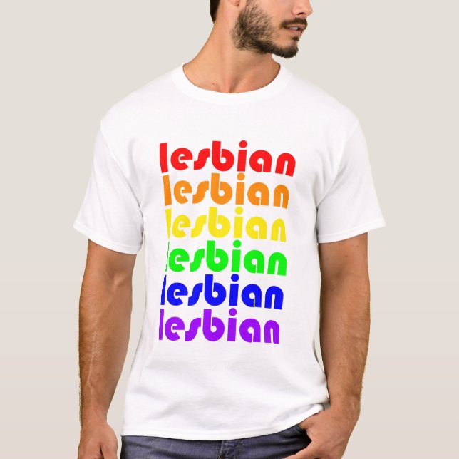Lesbischer Stolz T-Shirt (Vorderseite)