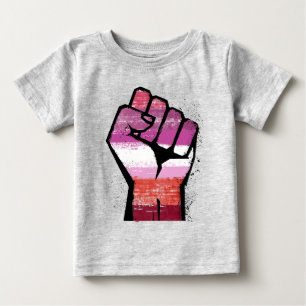 Lesbischer Widerstand Baby T-shirt