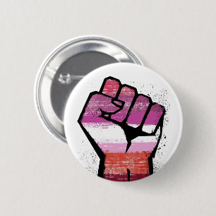 Lesbischer Widerstand Button