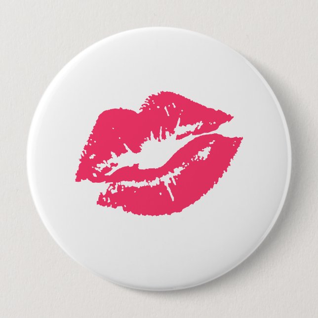 LESBISCHES LIPPENsymbol Button (Vorderseite)