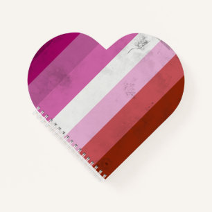 Lesbisches Rosa Notizbuch