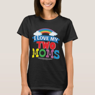 Lesbisches Stolz-Geschenk des Mama-Mutter-TagesT - T-Shirt