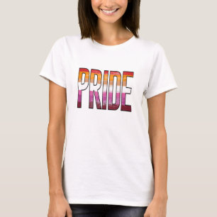 Lesbisches Stolz-Wort T-Shirt