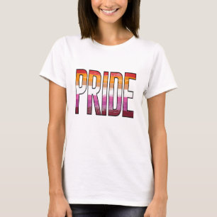 Lesbisches Stolz-Wort T-Shirt