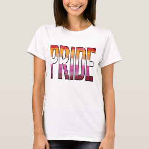 Lesbisches Stolz-Wort T-Shirt
