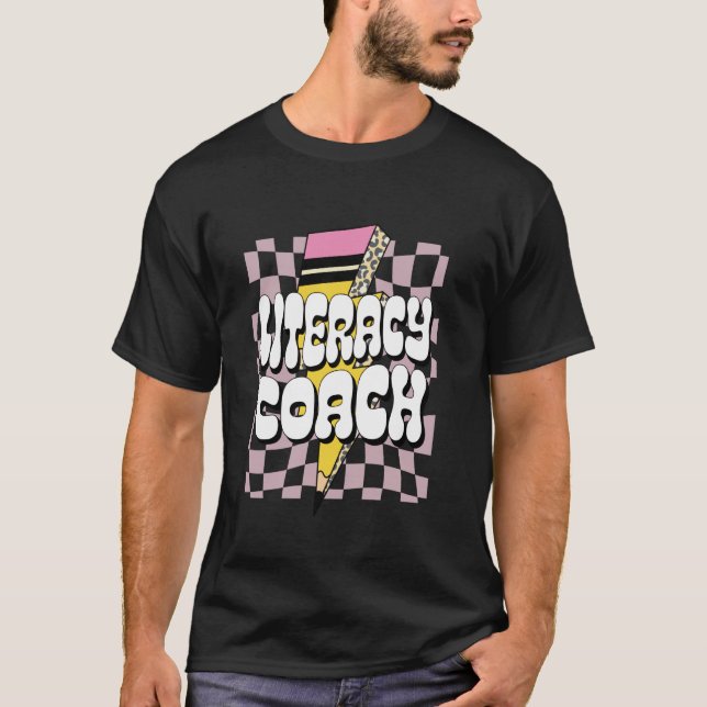 Lese-Coach Lesespezialist Förderer Leiter T-Shirt (Vorderseite)