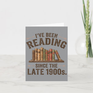 Lese seit Ende des 19. Jahrhunderts Buchliebhaber Karte