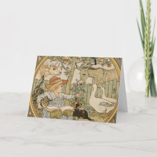 Lese-Spaß-Grußkarte Karte