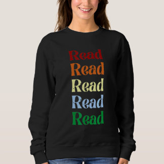 LESE x 5 Lektüre Regenbogenbibliothek Not leidend Sweatshirt