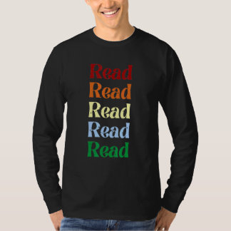 LESE x 5 Lektüre Regenbogenbibliothek Not leidend T-Shirt
