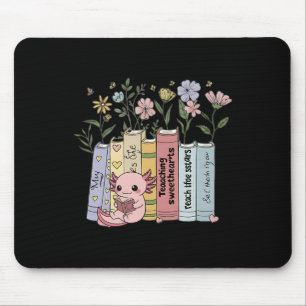 Lesebegeistertes Lehrerbildner, die Bücher lieben Mousepad