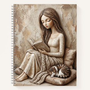 Lesebereich-Journal The Quiet Studio Notizbuch