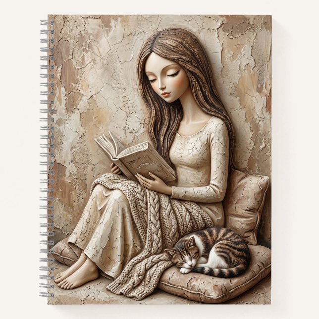 Lesebereich-Journal The Quiet Studio Notizbuch (Vorderseite)